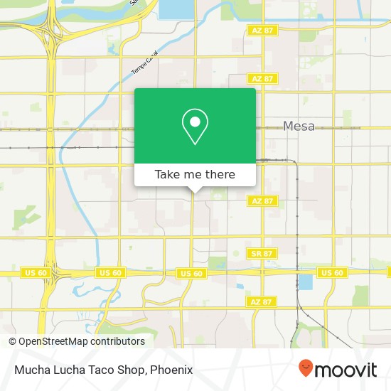 Mucha Lucha Taco Shop map