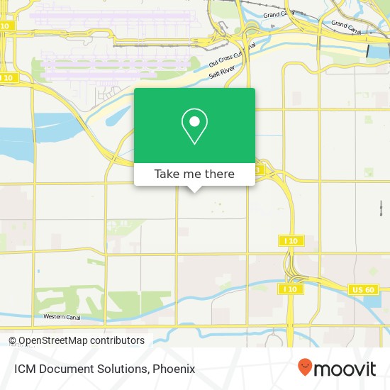 ICM Document Solutions map
