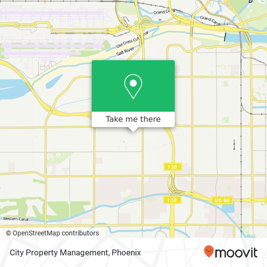 City Property Management map