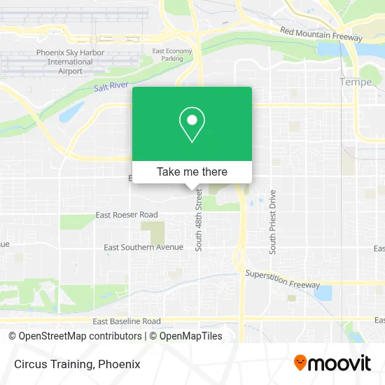 Circus Training map