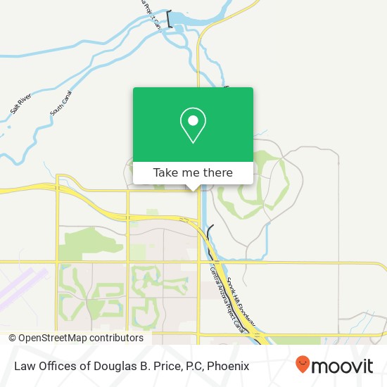 Law Offices of Douglas B. Price, P.C map