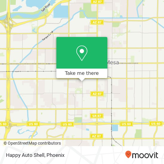 Happy Auto Shell map