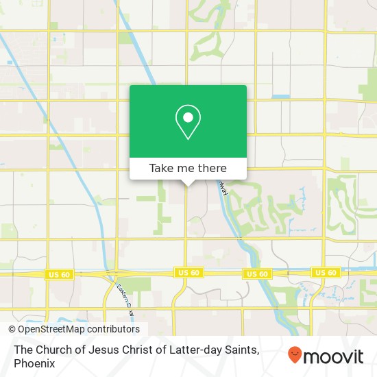 The Church of Jesus Christ of Latter-day Saints map