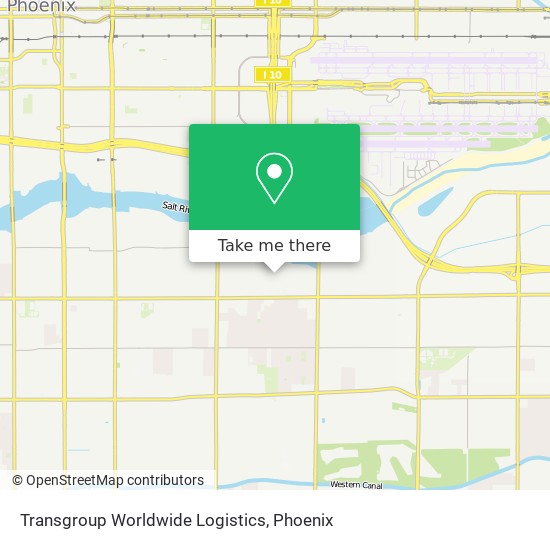 Transgroup Worldwide Logistics map
