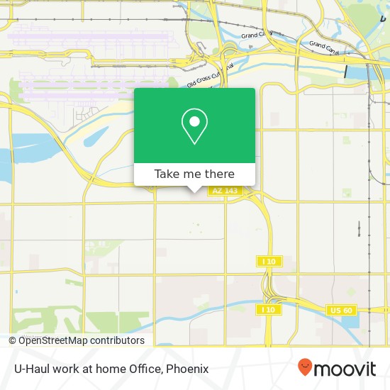 U-Haul work at home Office map