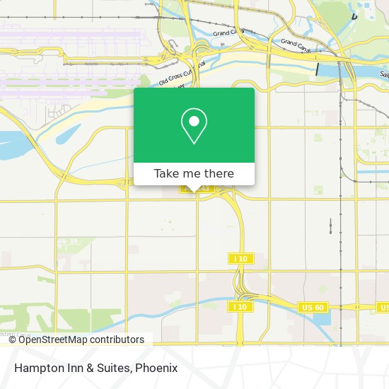 Hampton Inn & Suites map