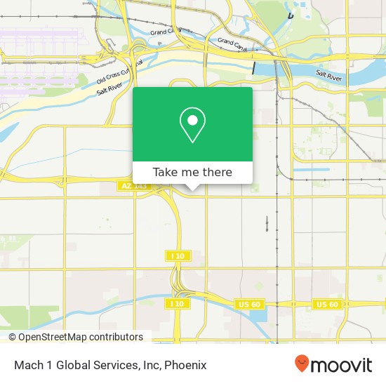 Mach 1 Global Services, Inc map