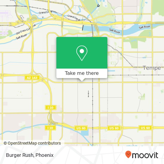 Burger Rush map