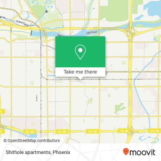 Shithole apartments map