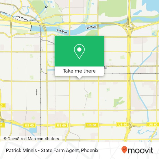Patrick Minnis - State Farm Agent map
