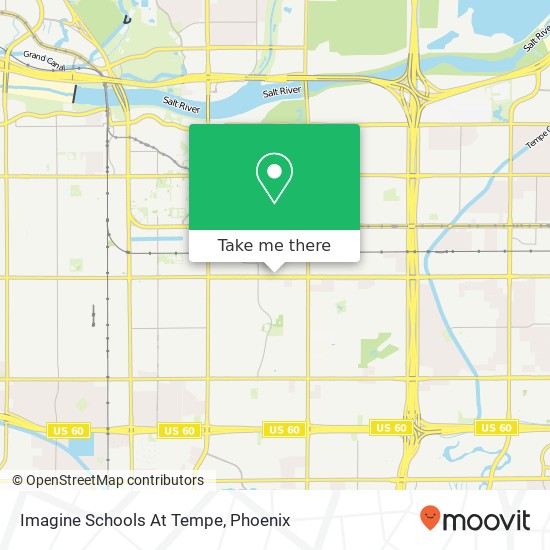 Imagine Schools At Tempe map