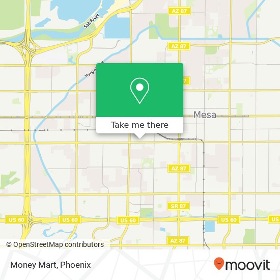 Money Mart map