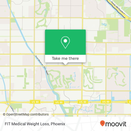 FIT Medical Weight Loss map