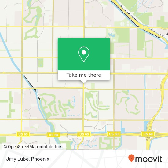 Jiffy Lube map