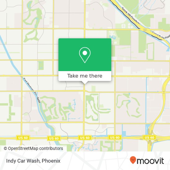 Indy Car Wash map