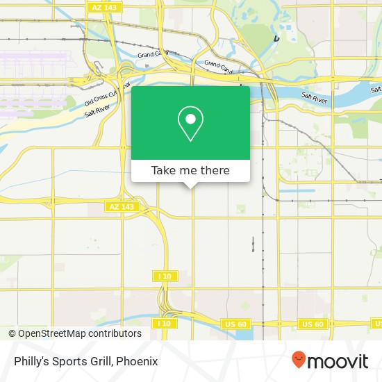 Philly's Sports Grill map