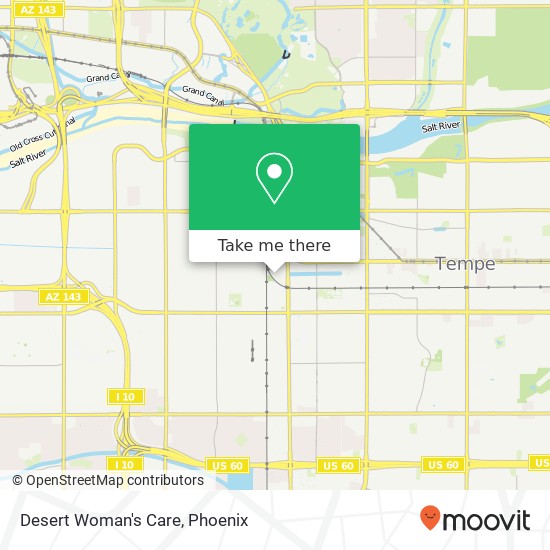 Desert Woman's Care map