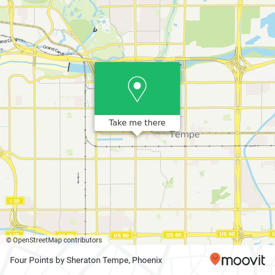 Mapa de Four Points by Sheraton Tempe