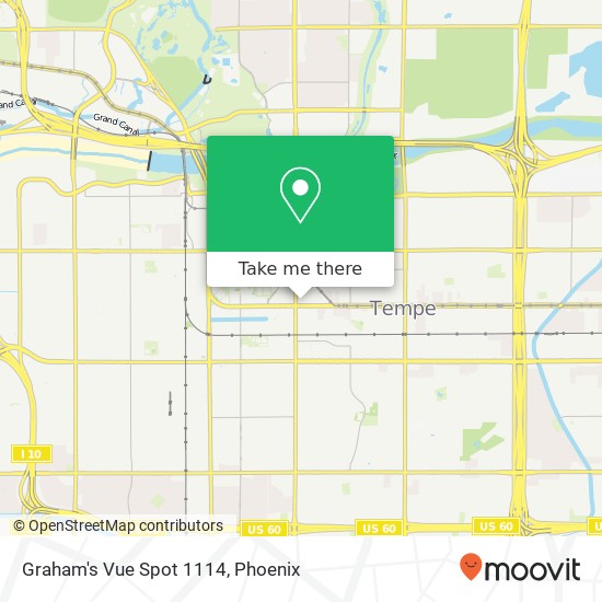 Mapa de Graham's Vue Spot 1114