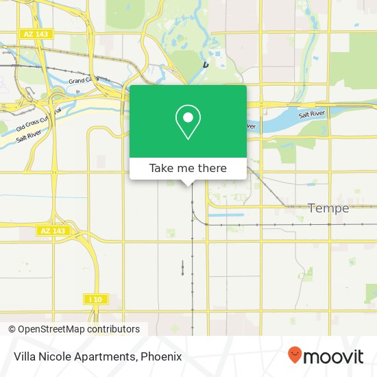 Villa Nicole Apartments map