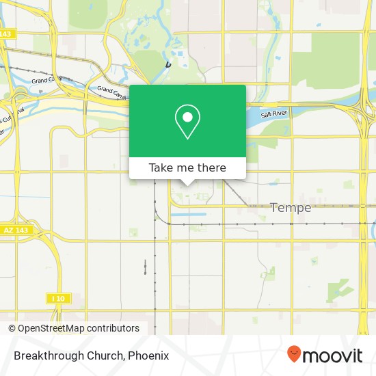 Breakthrough Church map