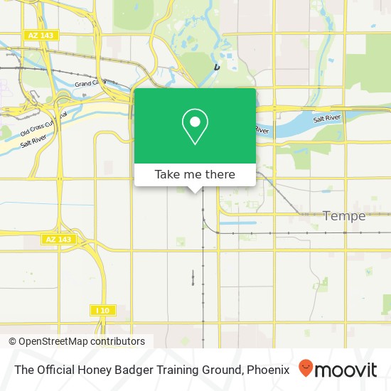 Mapa de The Official Honey Badger Training Ground