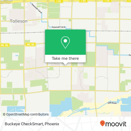 Buckeye CheckSmart map