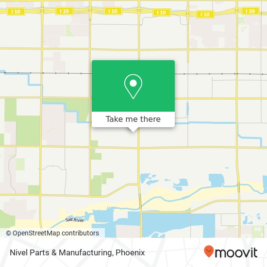 Nivel Parts & Manufacturing map