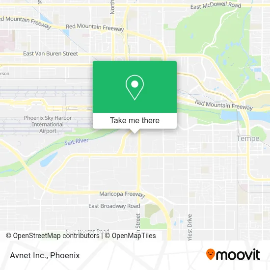 Avnet Inc. map