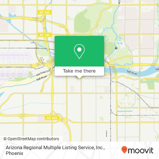 Arizona Regional Multiple Listing Service, Inc. map