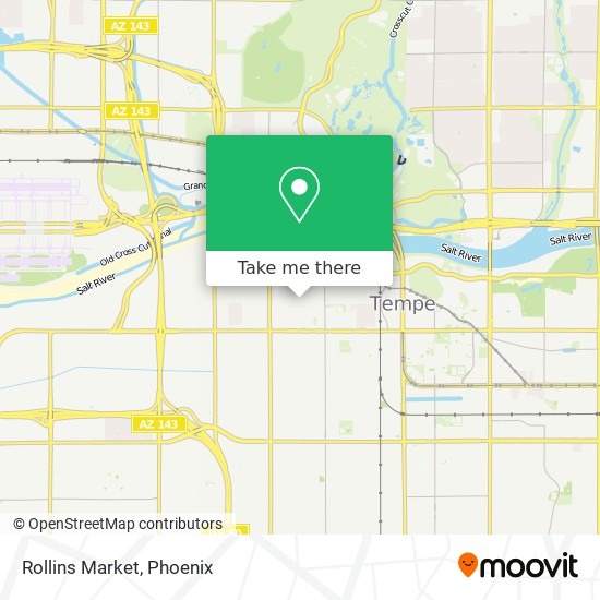 Mapa de Rollins Market