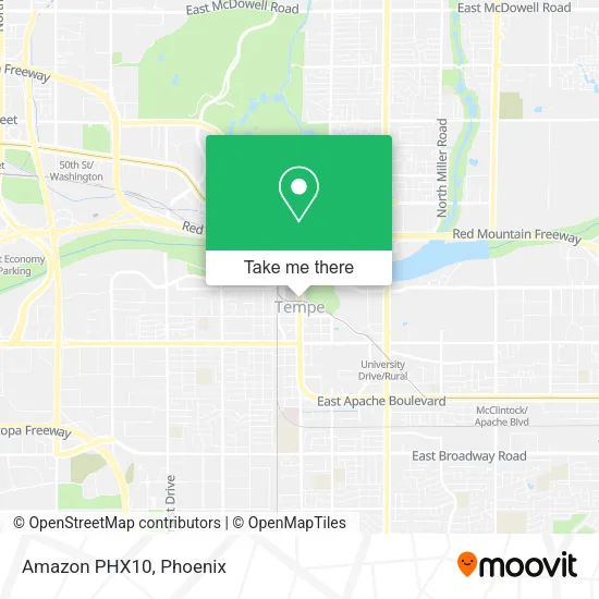 Amazon PHX10 map