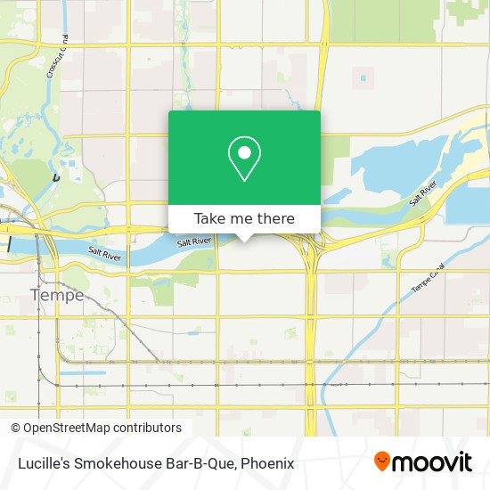 Lucille's Smokehouse Bar-B-Que map