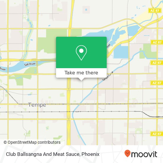 Mapa de Club Ballsangna And Meat Sauce