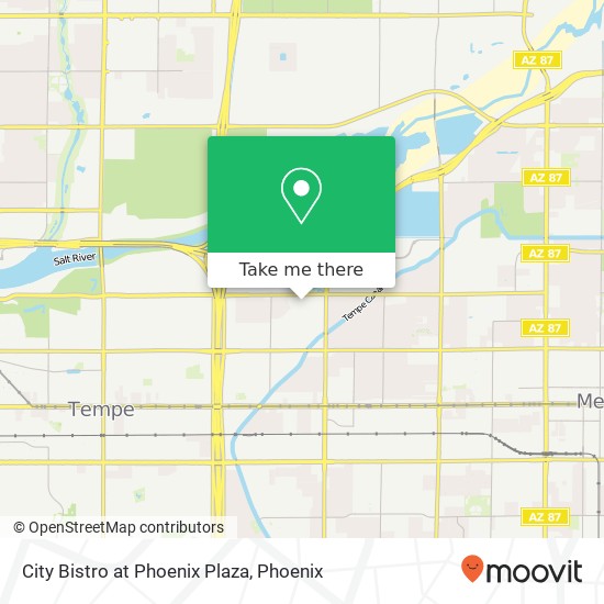 City Bistro at Phoenix Plaza map