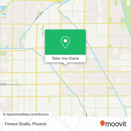 Fitness Studio map