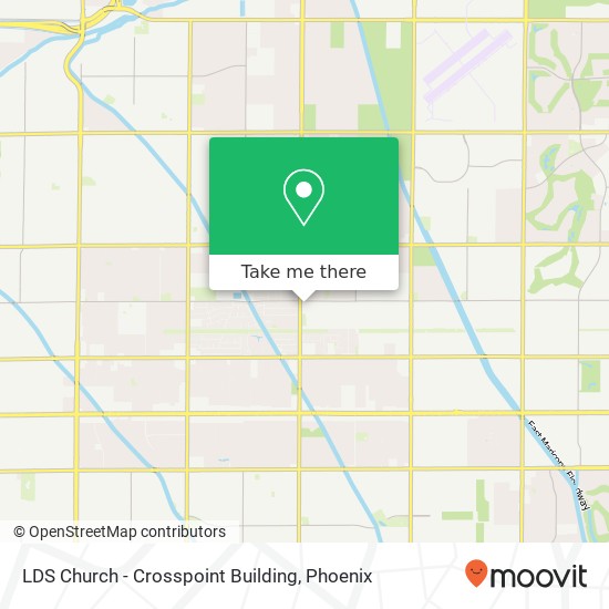 LDS Church - Crosspoint Building map