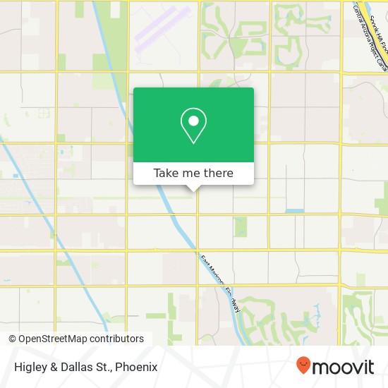 Higley & Dallas St. map