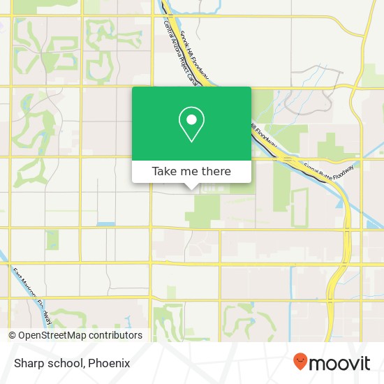 Sharp school map