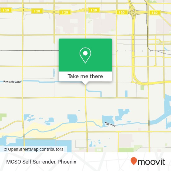 Mapa de MCSO Self Surrender