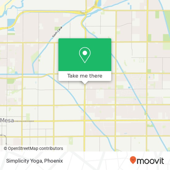 Simplicity Yoga map