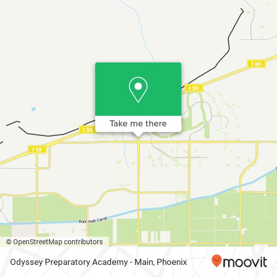 Mapa de Odyssey Preparatory Academy - Main