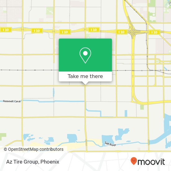 Az Tire Group map