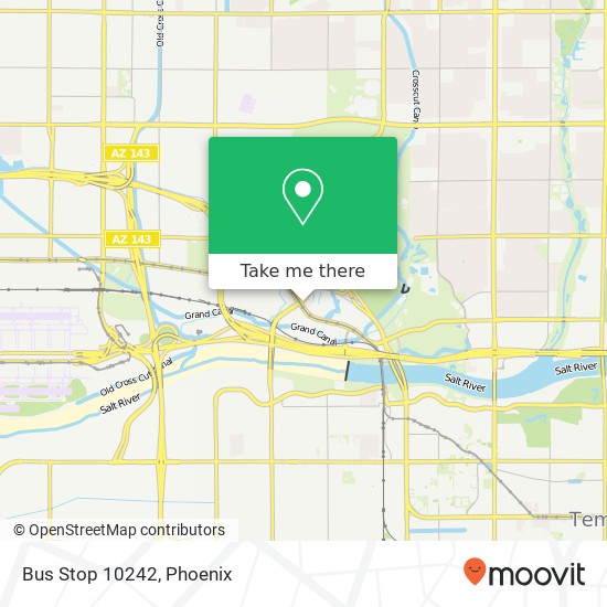 Bus Stop 10242 map