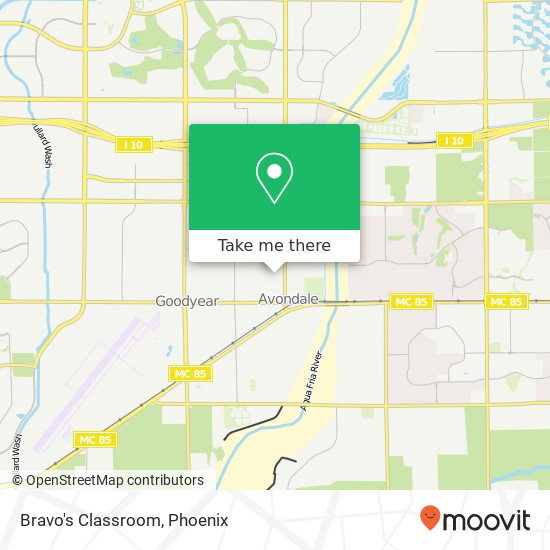 Bravo's Classroom map