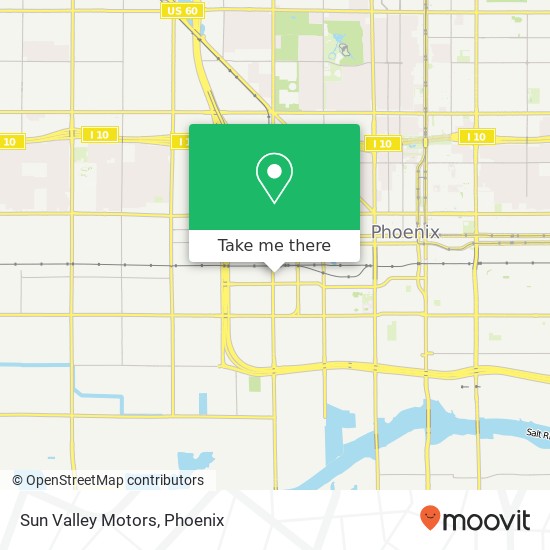 Sun Valley Motors map