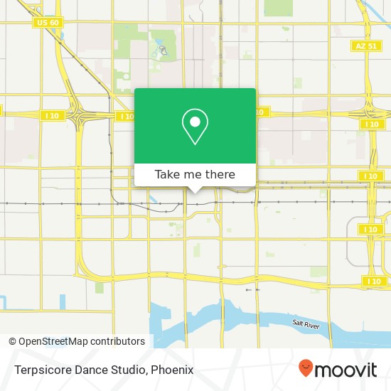 Terpsicore Dance Studio map