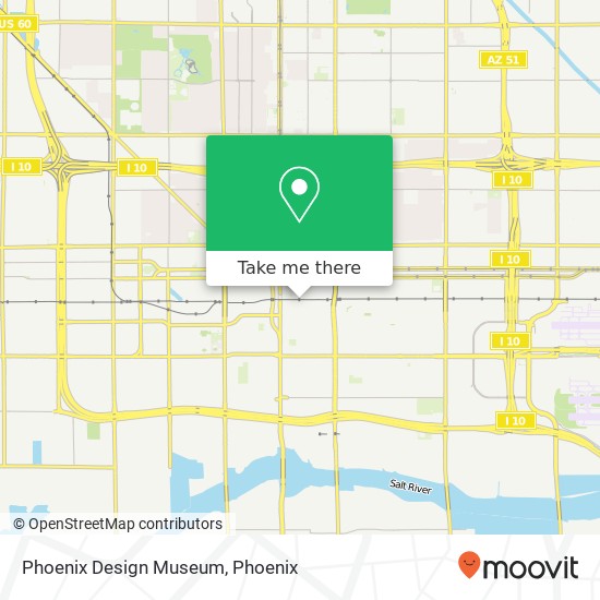Mapa de Phoenix Design Museum
