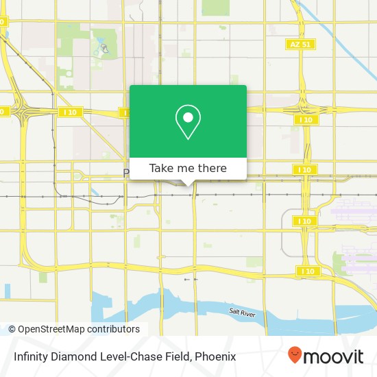 Mapa de Infinity Diamond Level-Chase Field