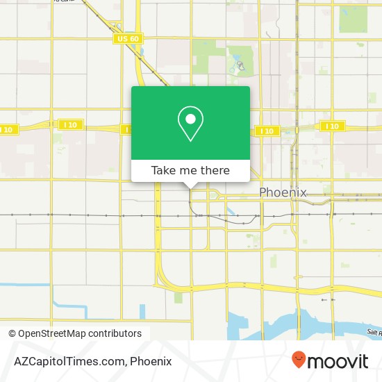 AZCapitolTimes.com map